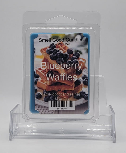 Blueberry Waffles Soy Wax Melt in eco-friendly packaging