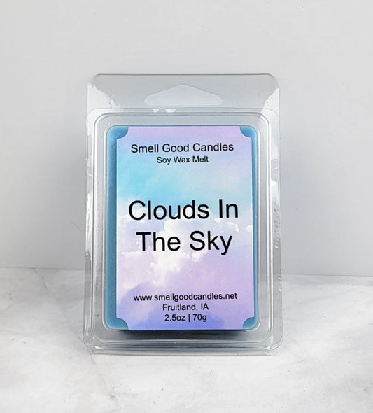 Handmade 100% soy wax melt inspired by Ariana Grande’s Clouds fragrance