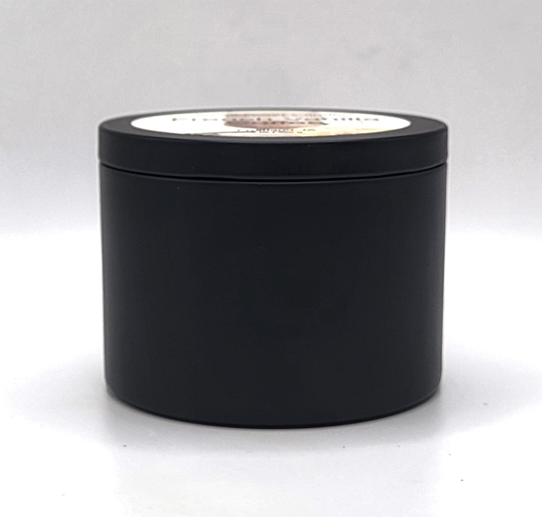 French Vanilla Coffee 8oz Tin Scented Soy Wax Candle