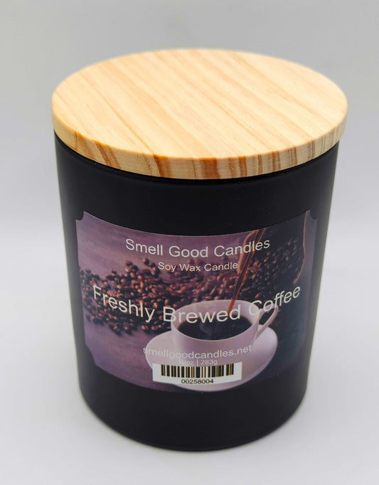 Freshly Brewed Coffee 10oz Scented Soy Wax Candle