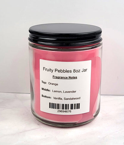 Sweet and playful soy wax candle featuring orange, lemon, vanilla, and sandalwood.