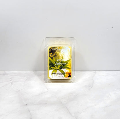 Lemon Verbena soy wax melt with fresh citrus and floral notes