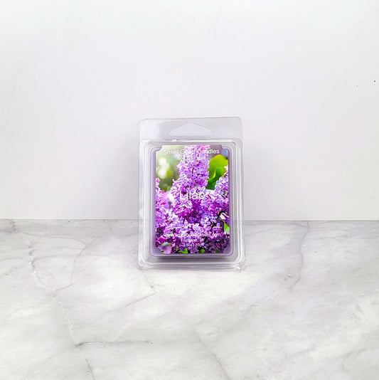 Lilac wax melt with fresh floral scent