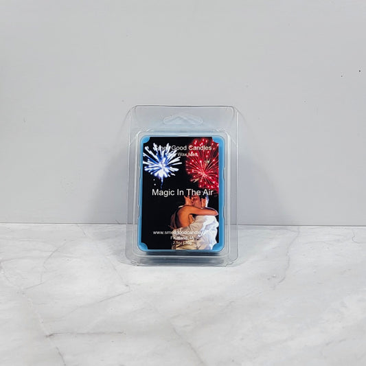 Magic In The Air soy wax melt with floral and citrus accents
