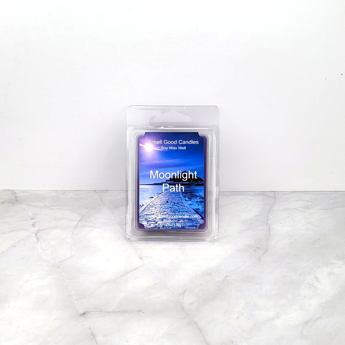 Moonlight Path soy wax melt with floral musk scent