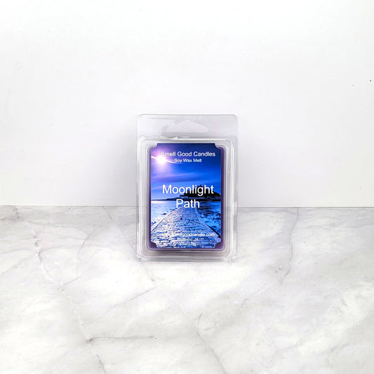 Moonlight Path soy wax melt with floral musk scent