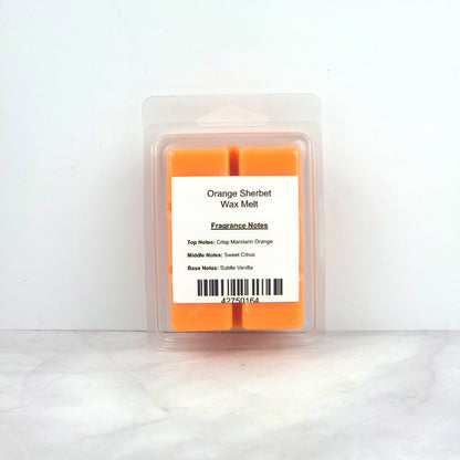 Hand-poured 2.5oz soy wax melt featuring bright mandarin orange, sweet citrus, and smooth vanilla for a clean, long-lasting burn.