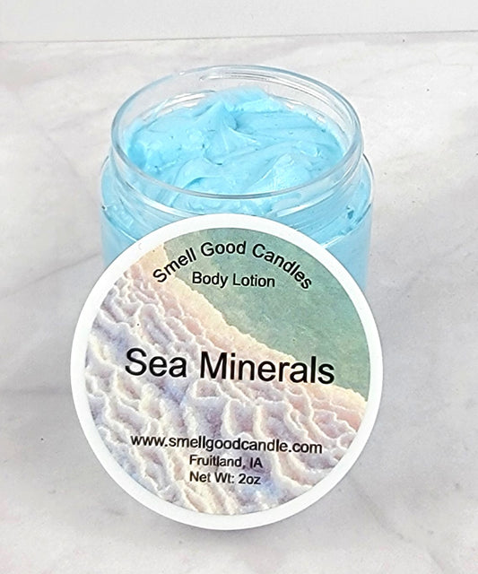 Sea Minerals 2oz Whipped Body Lotion - Hydrate with a Coastal Scent