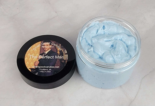 Luxury Body Lotion for Men with Bleu de Chanel-Inspired Fragrance
