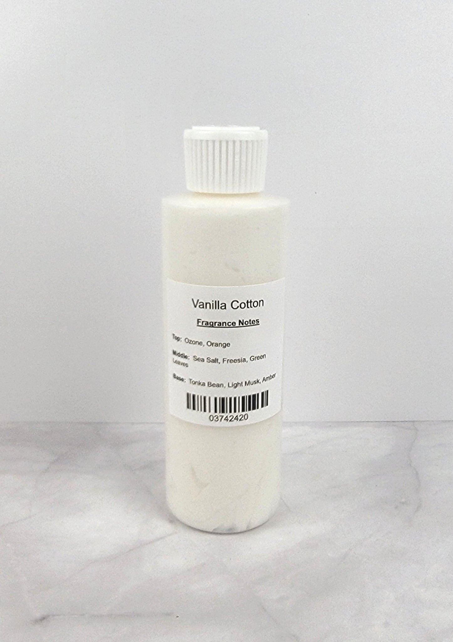 Smooth and airy whipped body lotion with a soft, creamy texture