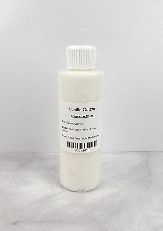 Smooth and airy whipped body lotion with a soft, creamy texture