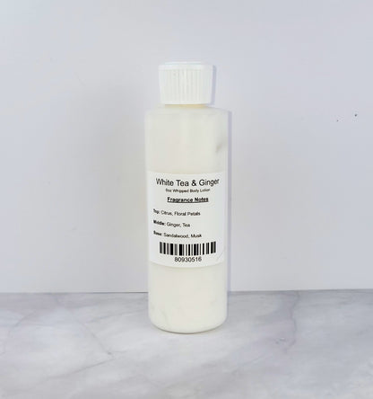 Lightweight, fast-absorbing lotion infused with tea, sandalwood, and musk