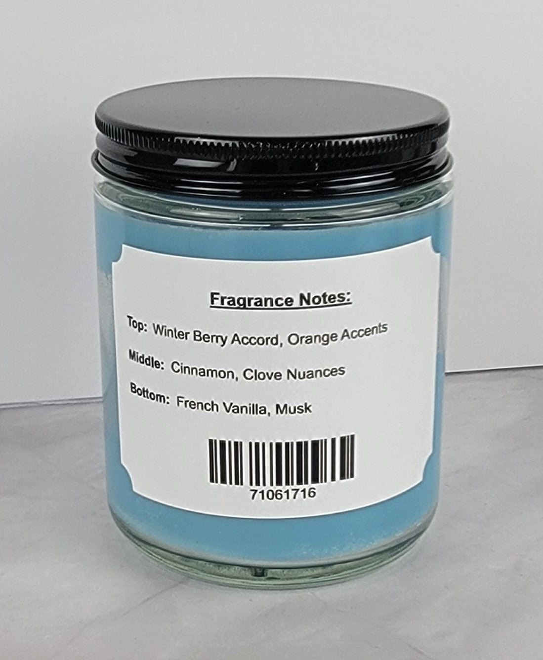 Winter Wonderland 8oz Jar Scented Soy Wax Candle